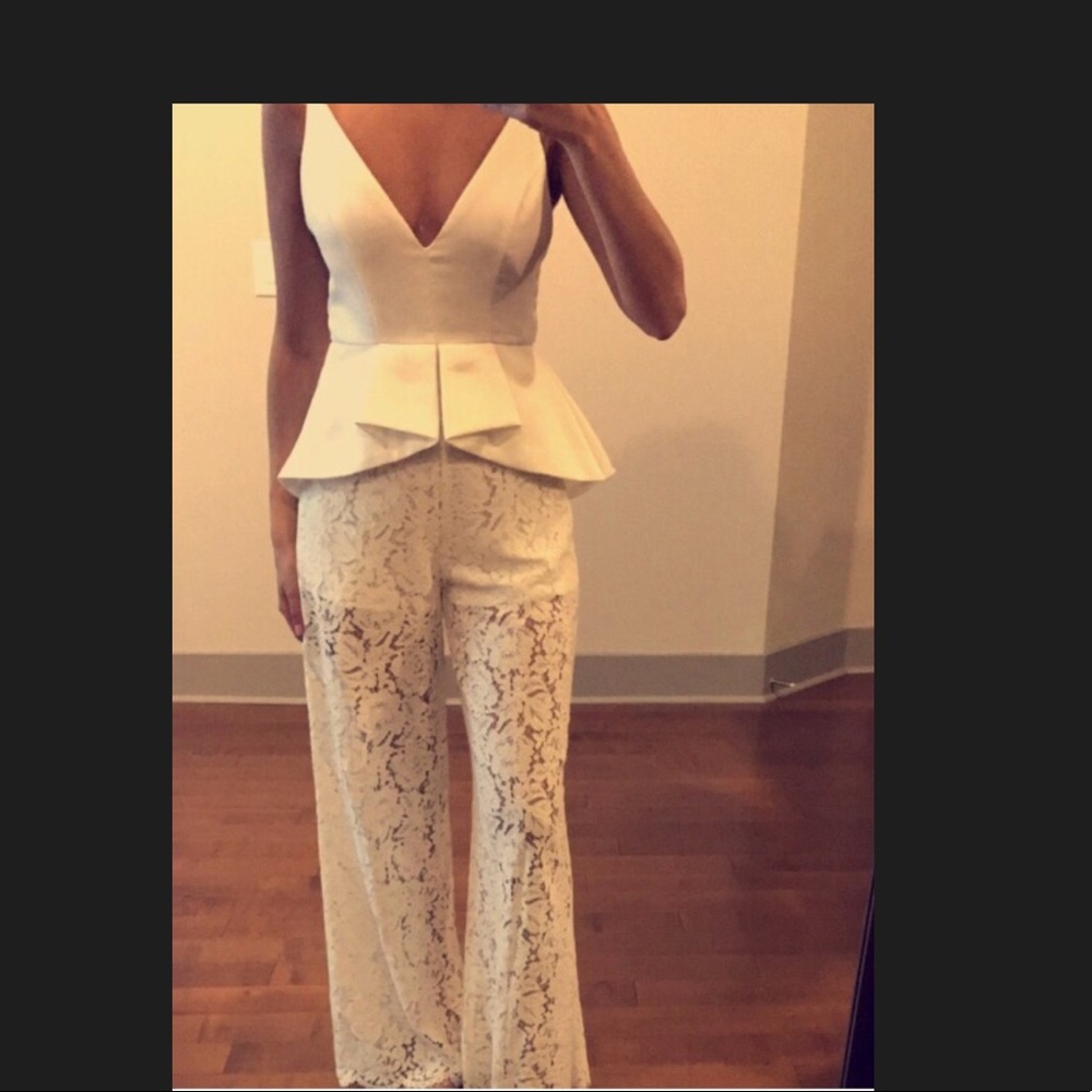 White jumpsuit